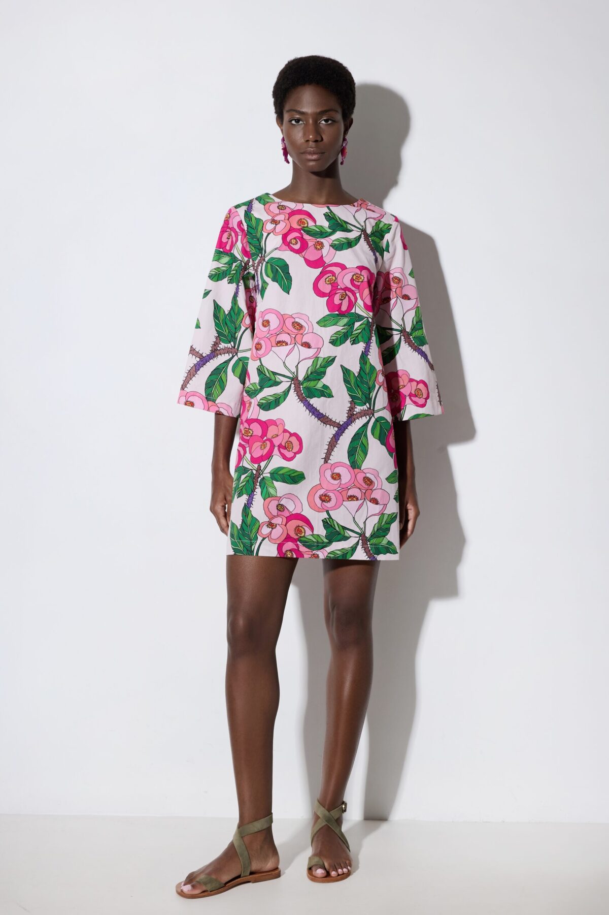 Yiorgos Koulasidis Levitha Floral Dress