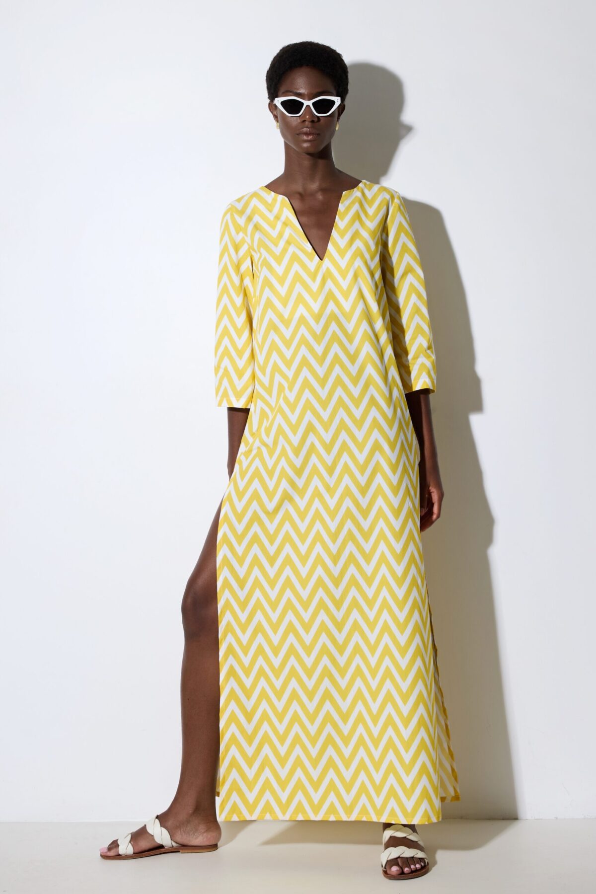 Yiorgos Koulasidis Ginfizz Yellow Caftan