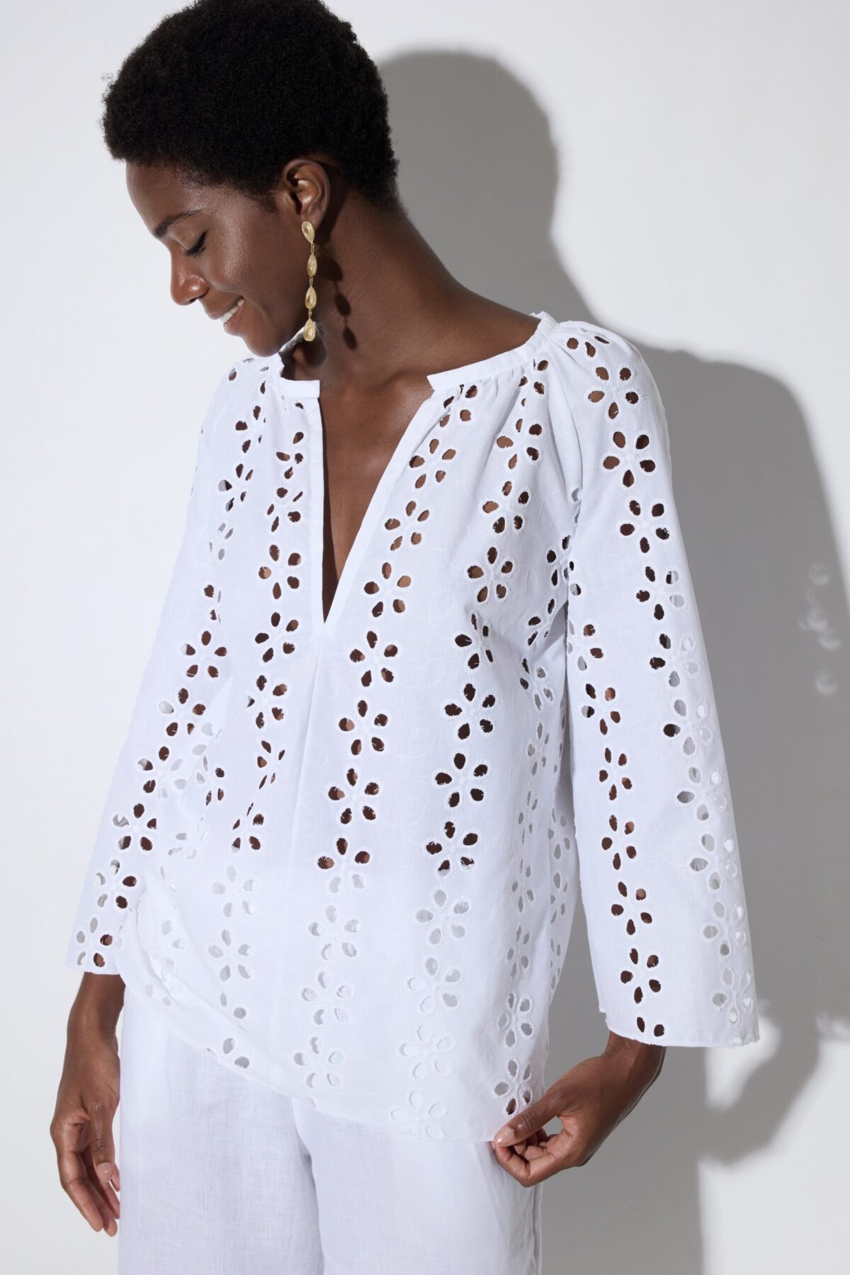 Yiorgos Koulasidis Monaco White Blouse