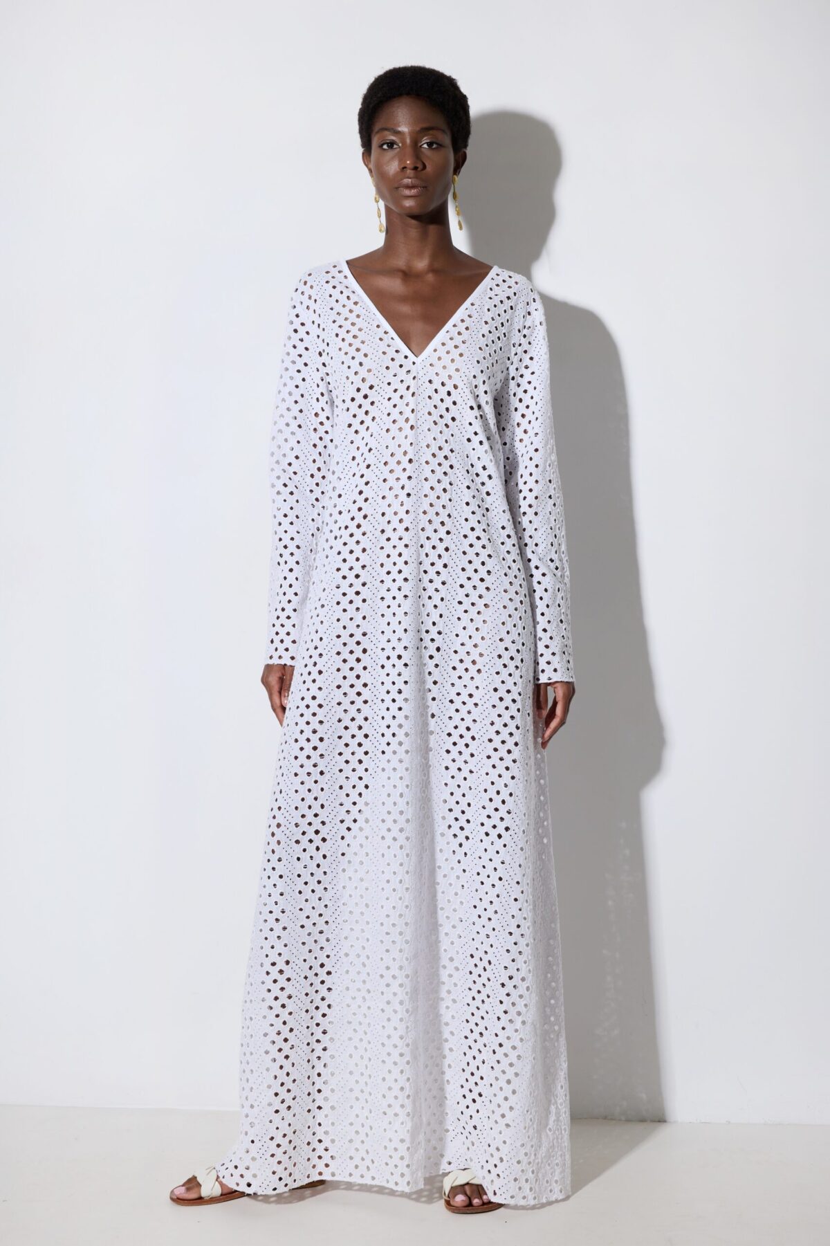 Yiorgos Koulasidis Delos White Caftan