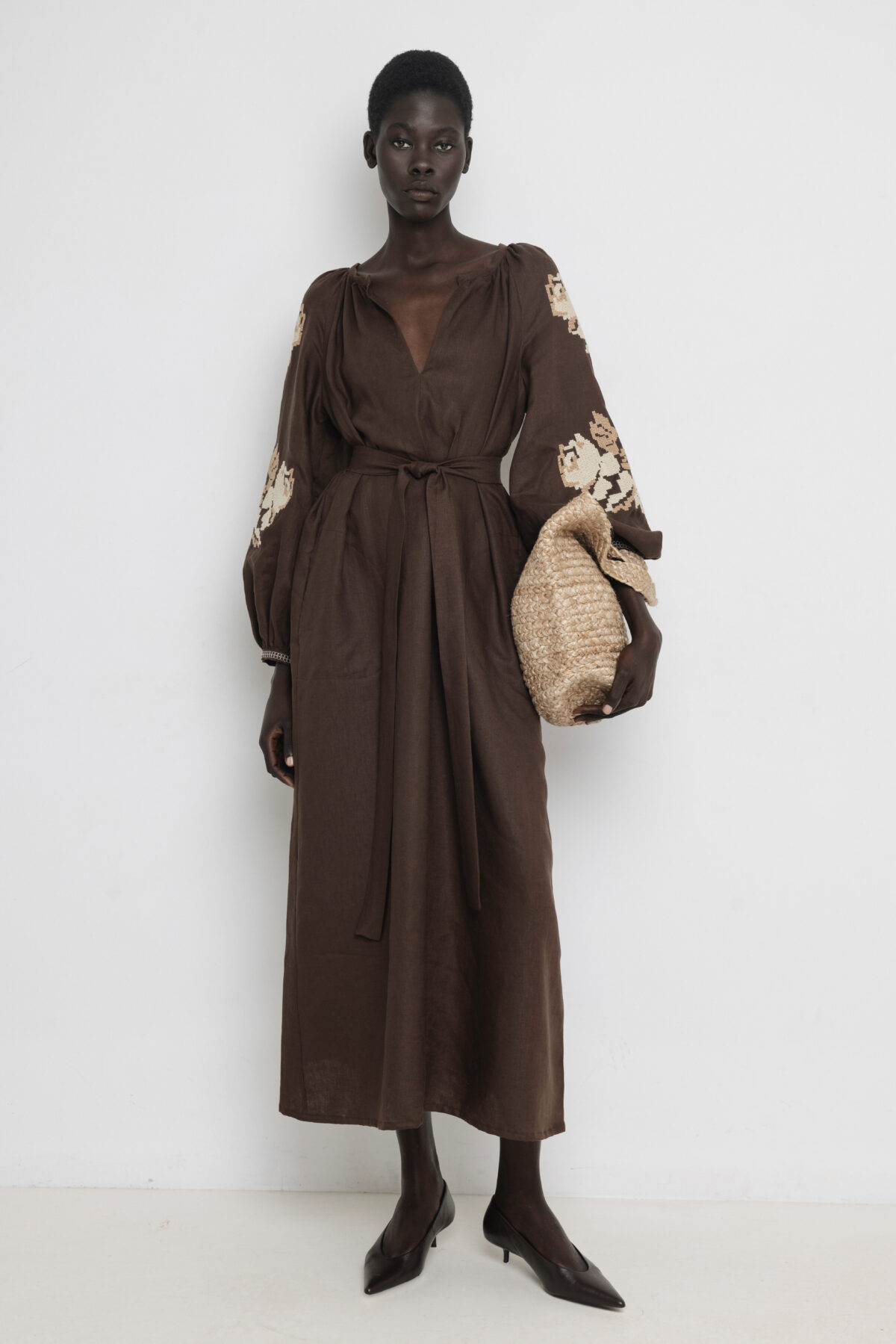 Yiorgos Koulasidis Fleur Chocola Dress