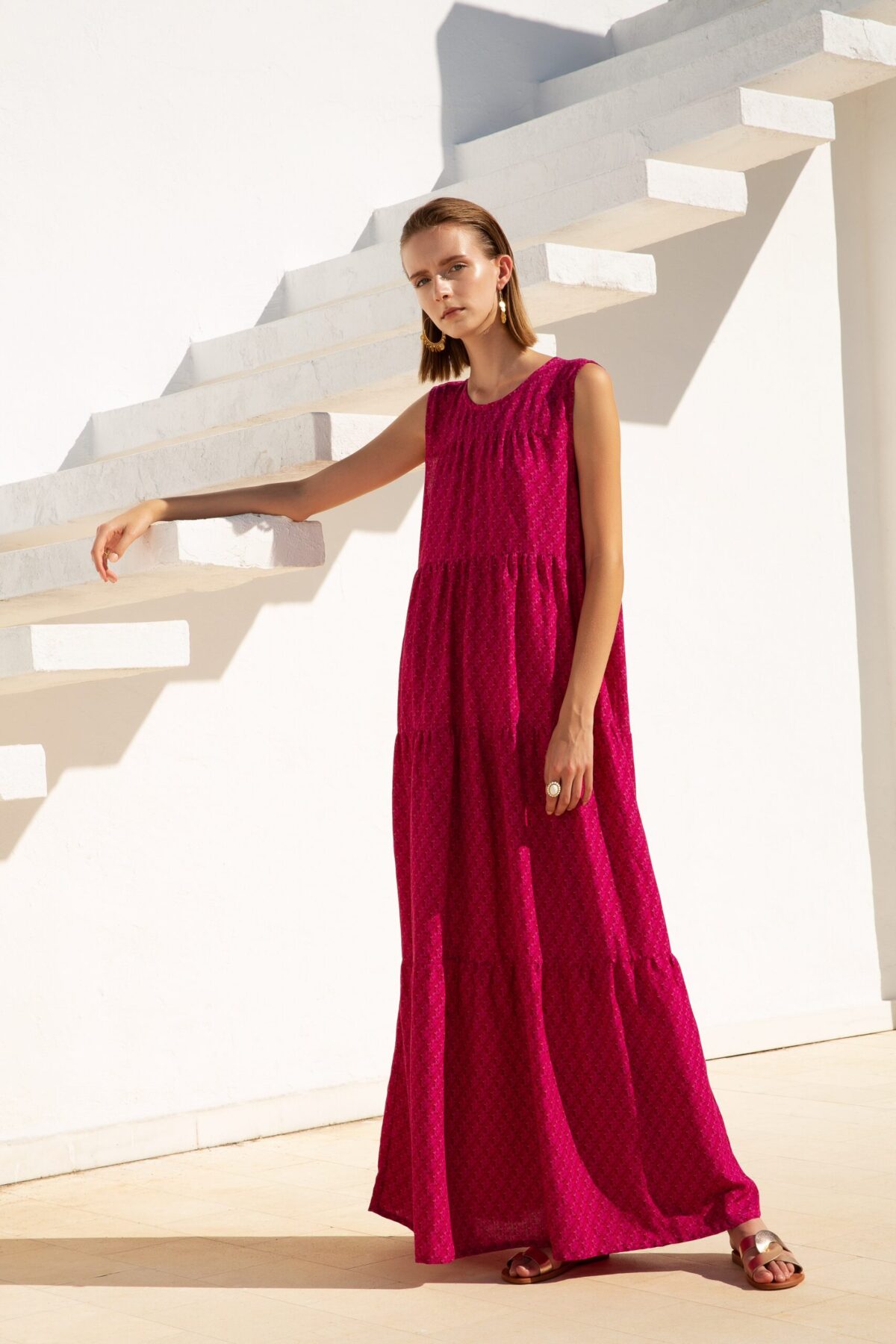 Yiorgos Koulasidis Keira Straw Dress