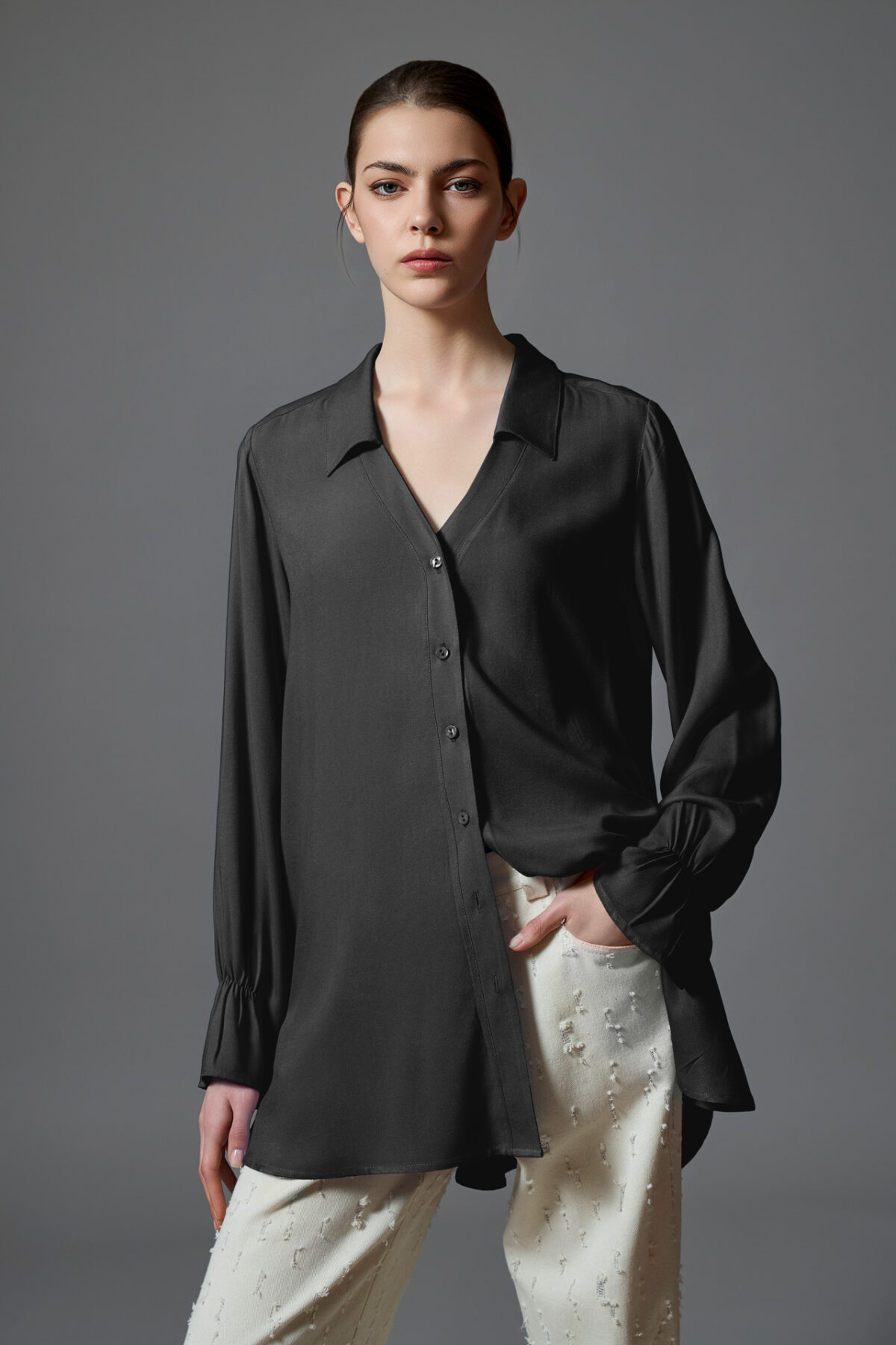 Black Loose Shirt