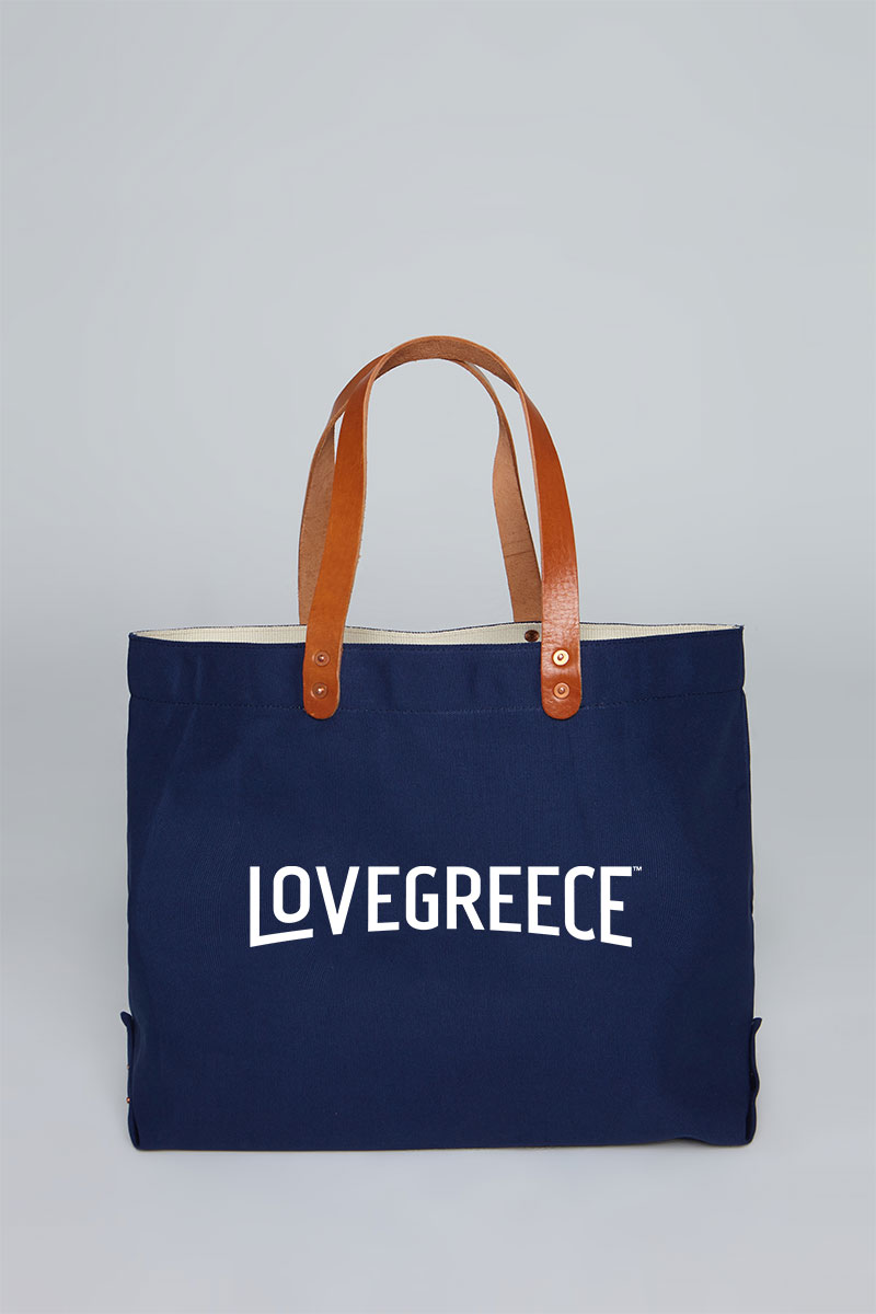 Navy Blue Tote
