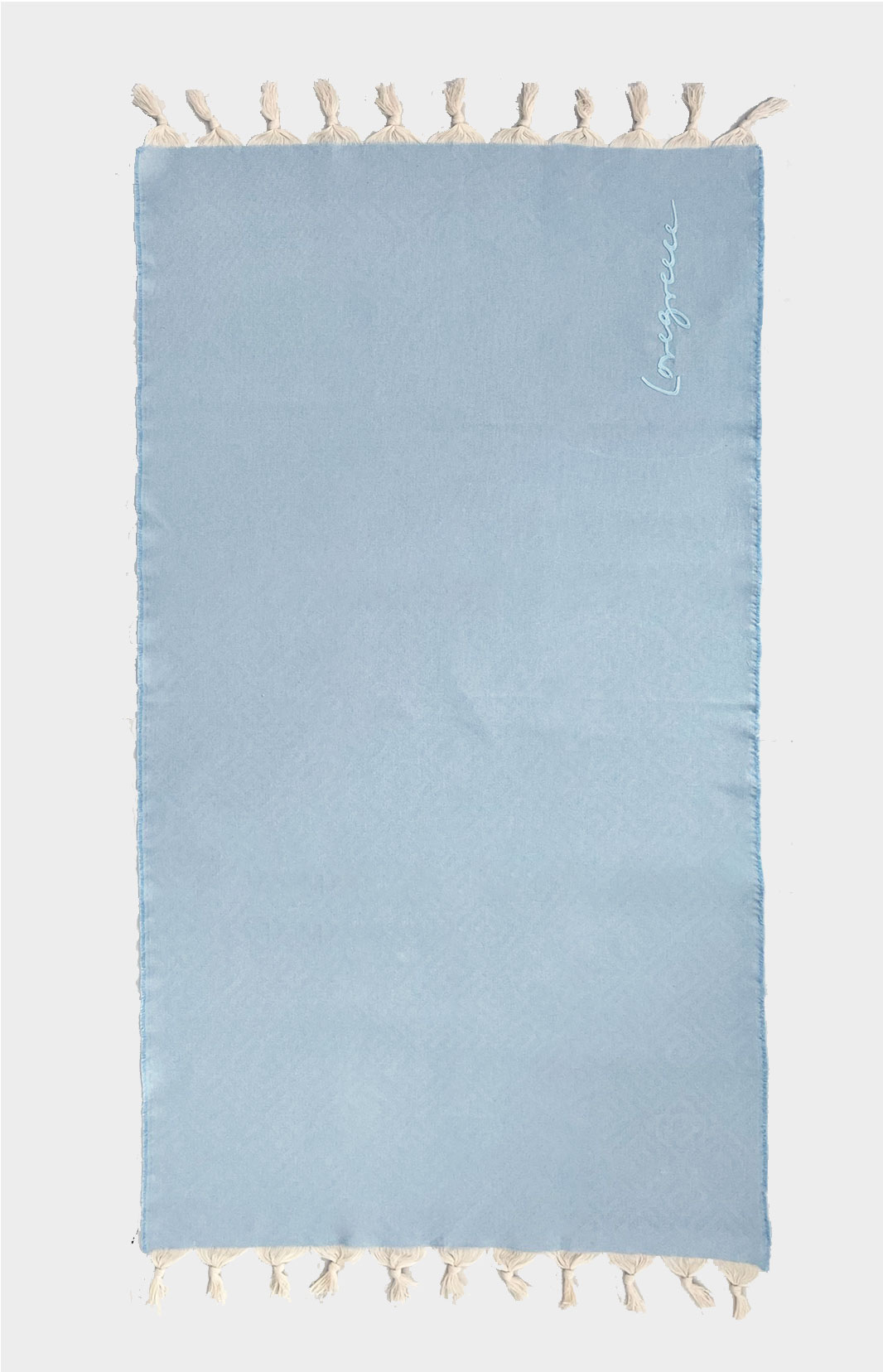 Blue Double Fouta Throw