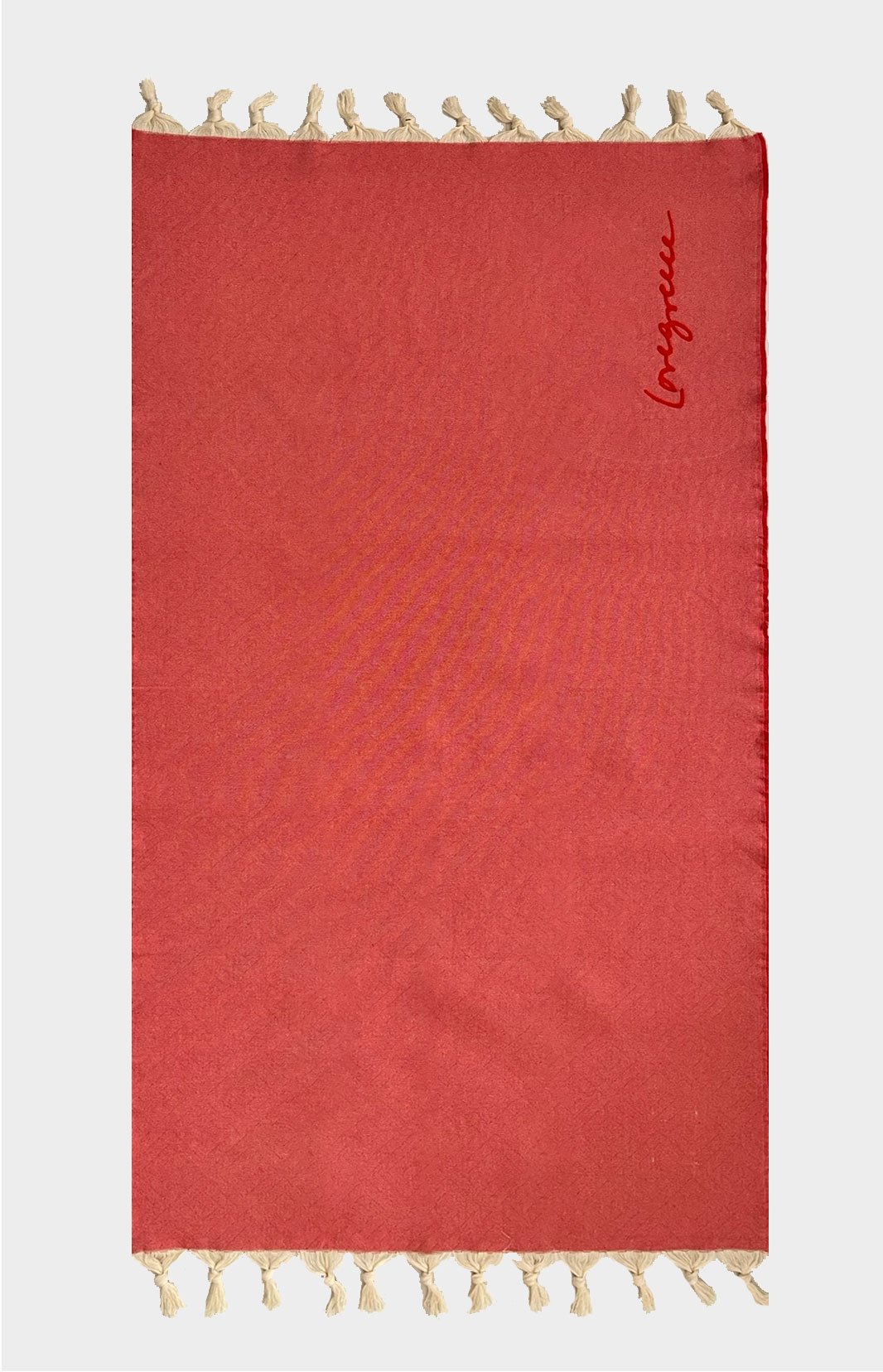 Coral Double Fouta Throw