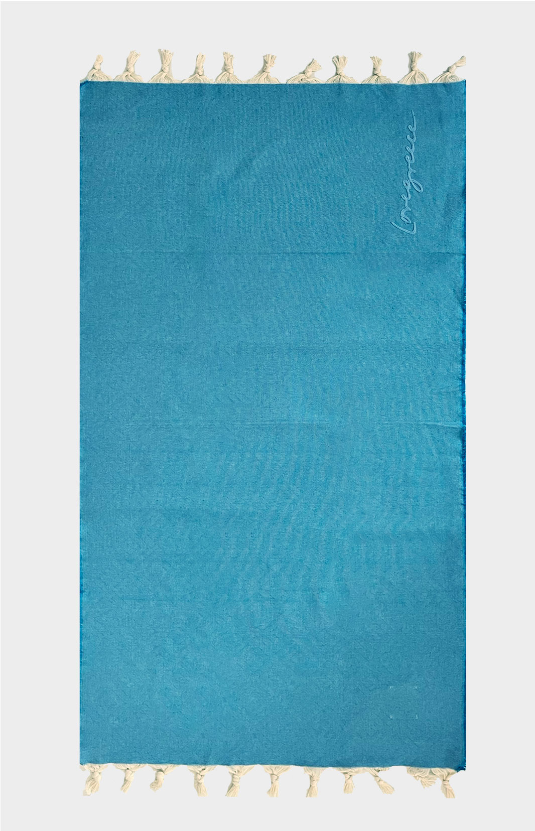 Turquoise Double Fouta Throw
