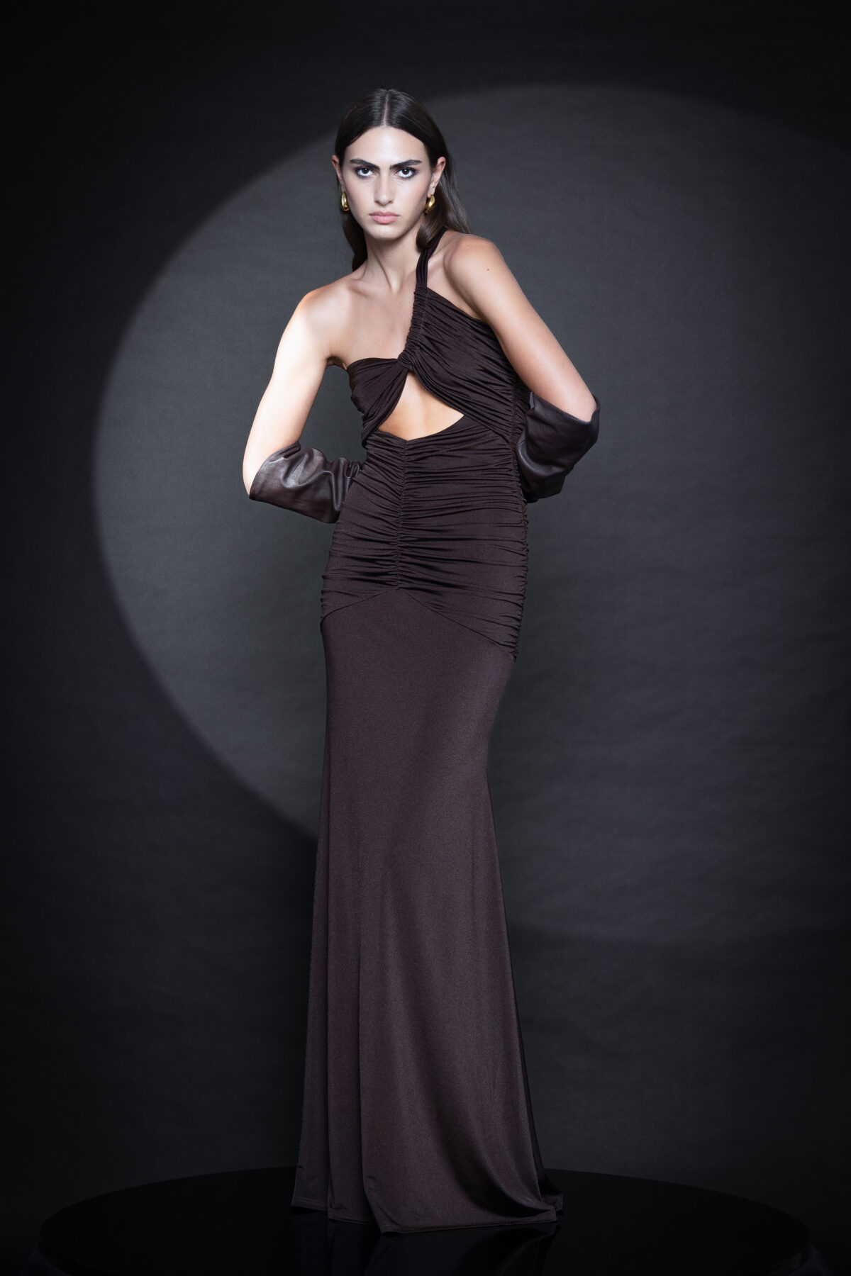 Salma Chocolate Gown