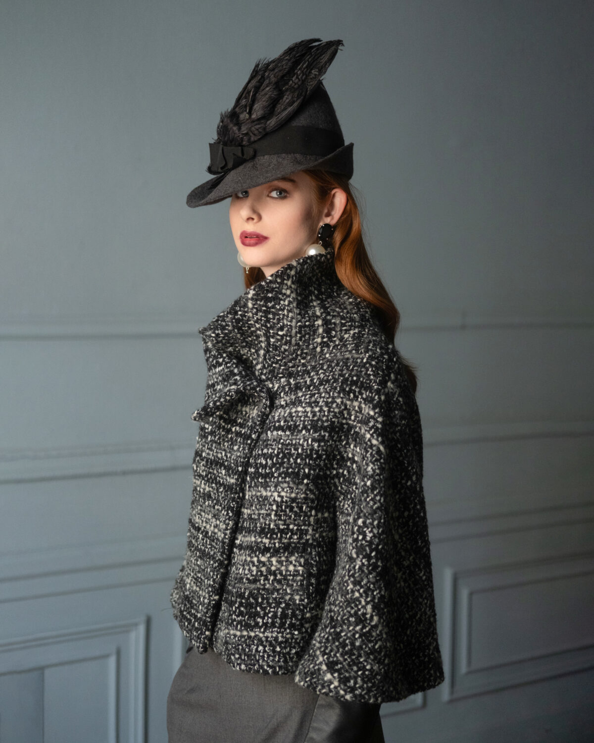 Vassilis Zoulias Yakinthi Cropped Jacket