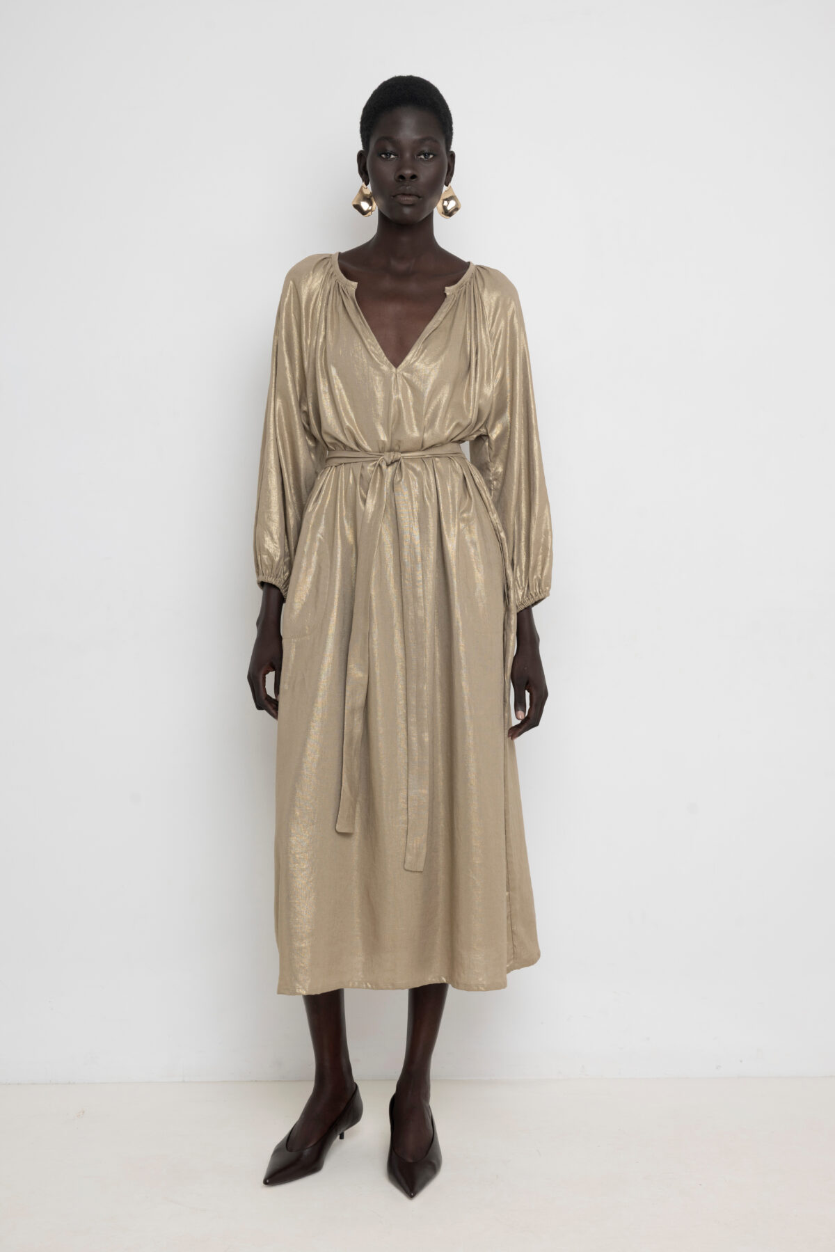 Yiorgos Koulasidis Aker Gold Dress