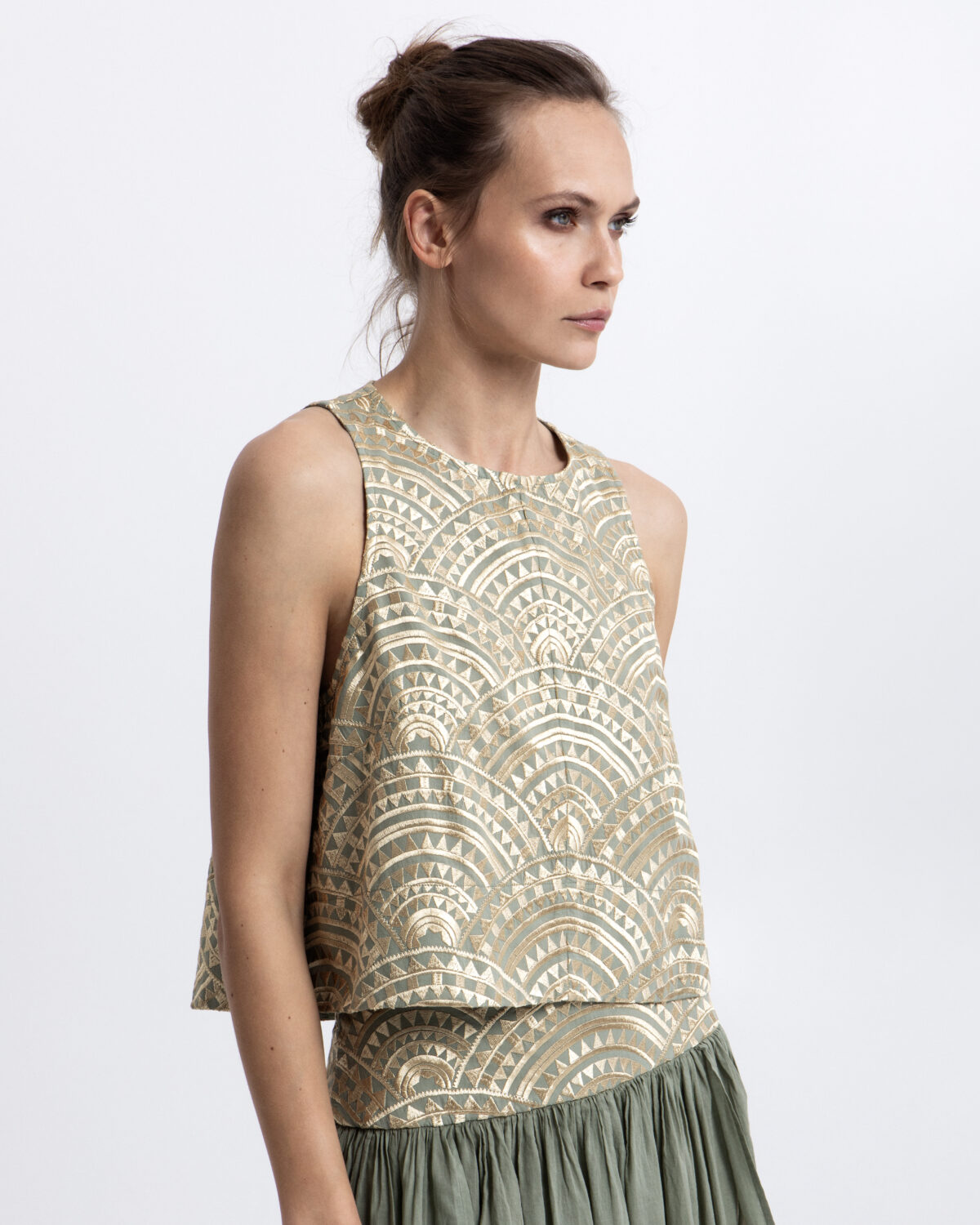 Archaic Kori Sage Gold Top