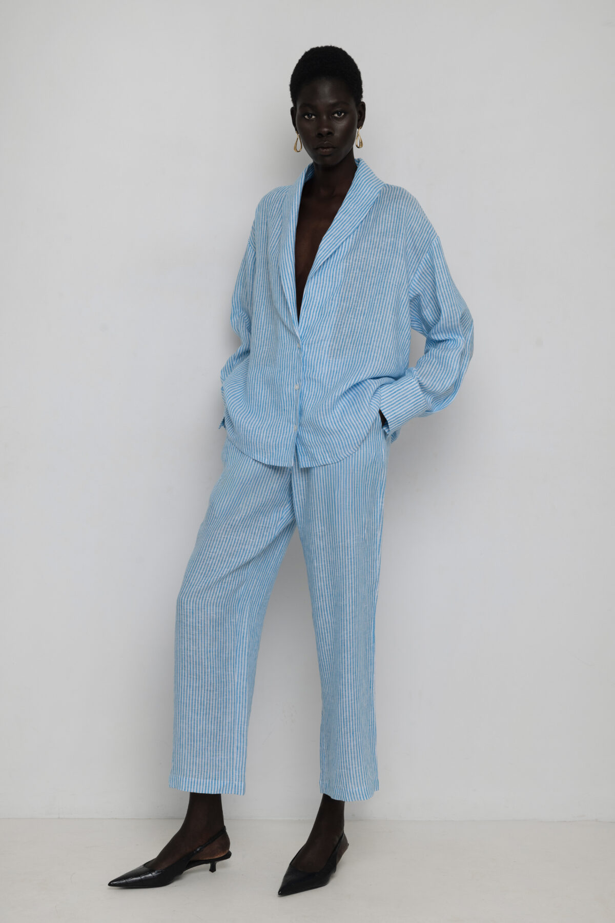 Yiorgos Koulasidis Rige Blue Pants