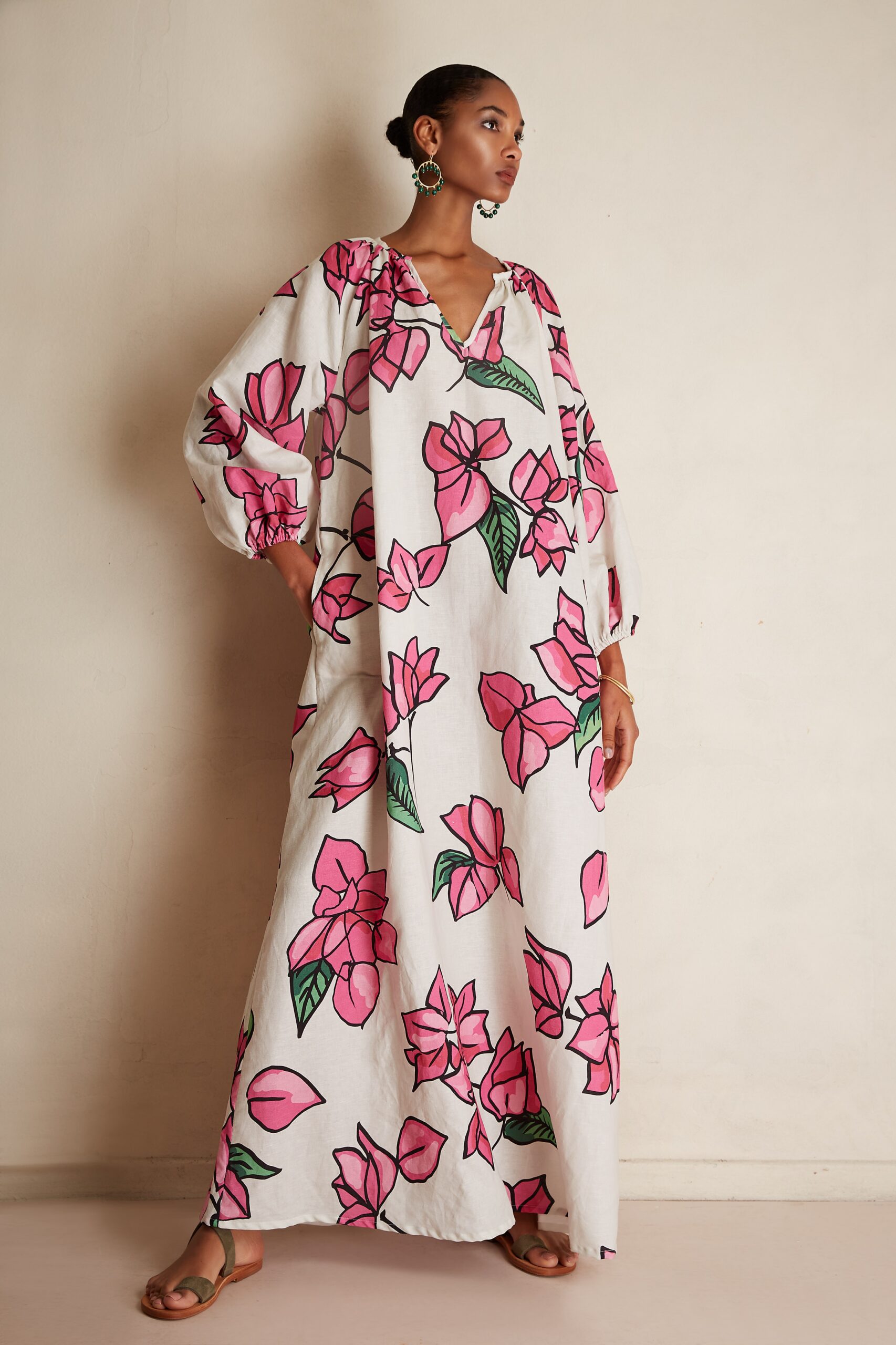 Yiorgos Koulasidis Blown-Up Floral Dress