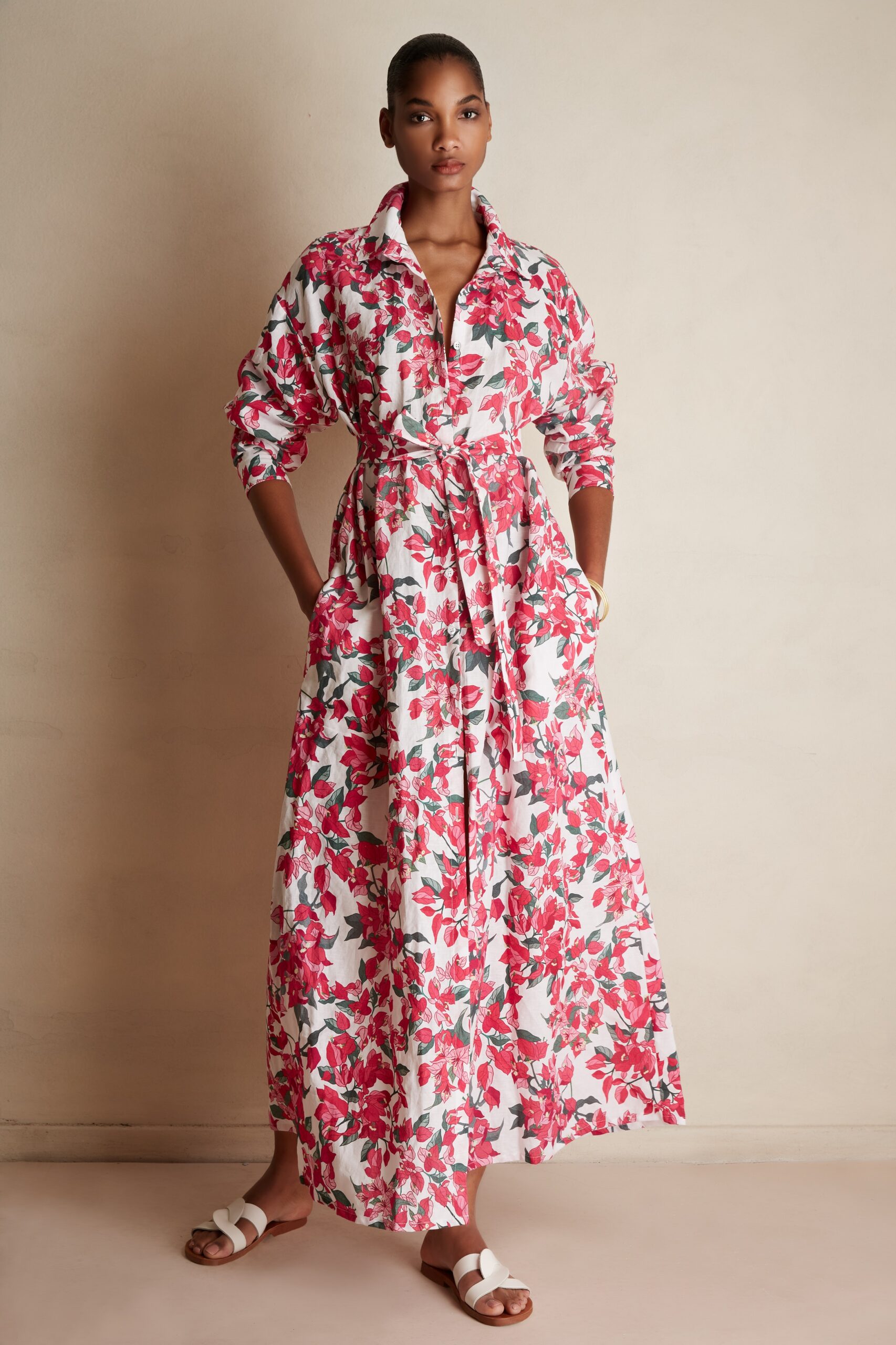 Yiorgos Koulasidis Floral Shirtdress